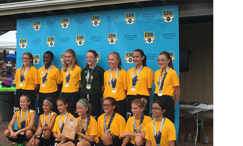 2003 Girls Win the Battle at Hilltop
